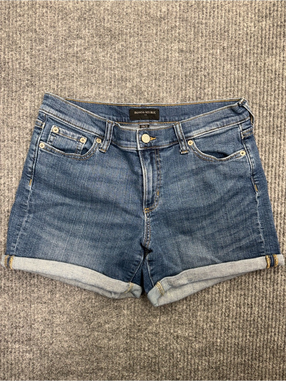 Banana Republic Women’s Mid-Rise Denim Shorts